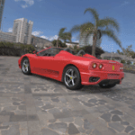 Click to go to 'Ferrari 360 Spider'.